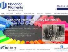 Tablet Screenshot of monahanfilaments.com
